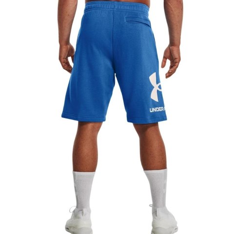 Spodenki męskie Under Armour Rival FLC Big Logo Shorts niebieskie 1357118 474 Spodenki męskie Under Armour Rival FLC Big Logo Shorts niebieskie 1357118 474