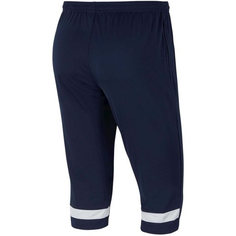 Spodnie dla dzieci Nike Dri-FIT Academy 21 3/4 Pants KP granatowe CW6127 451 Spodnie dla dzieci Nike Dri-FIT Academy 21 3/4 Pants KP granatowe CW6127 451