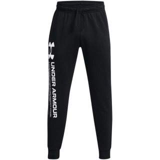 Spodnie męskie Under Armour Rival Fleece Chroma Pants czarne 1370345 001