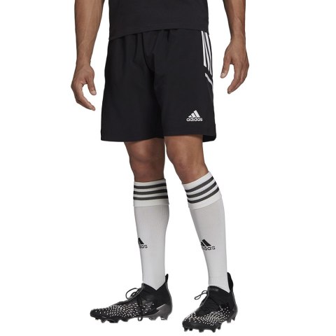 Spodenki męskie adidas Condivo 22 Downtime czarno-białe H21275 Spodenki męskie adidas Condivo 22 Downtime czarno-białe H21275