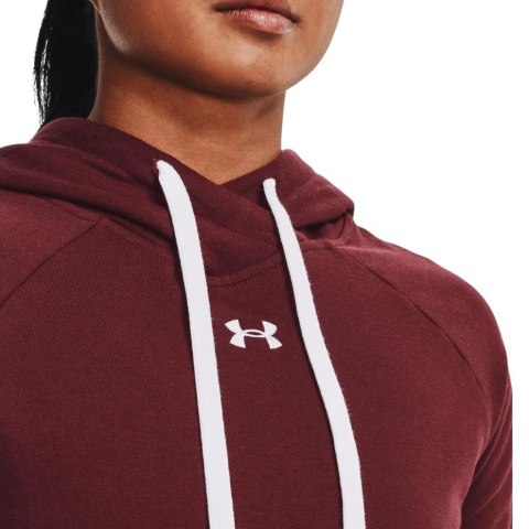 Bluza damska Under Armour Rival Fleece HB Hoodie czerwona 1356317 690 Bluza damska Under Armour Rival Fleece HB Hoodie czerwona 1356317 690