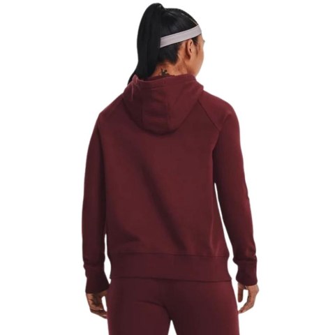 Bluza damska Under Armour Rival Fleece HB Hoodie czerwona 1356317 690 Bluza damska Under Armour Rival Fleece HB Hoodie czerwona 1356317 690