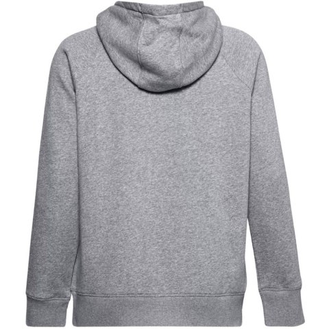 Bluza damska Under Armour Rival Fleece Logo Hoodie szara 1356318 035 Bluza damska Under Armour Rival Fleece Logo Hoodie szara 1356318 035
