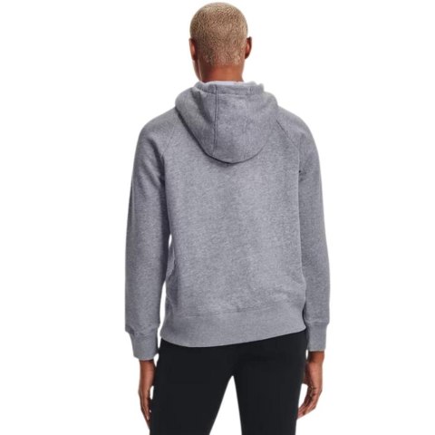 Bluza damska Under Armour Rival Fleece Logo Hoodie szara 1356318 035 Bluza damska Under Armour Rival Fleece Logo Hoodie szara 1356318 035