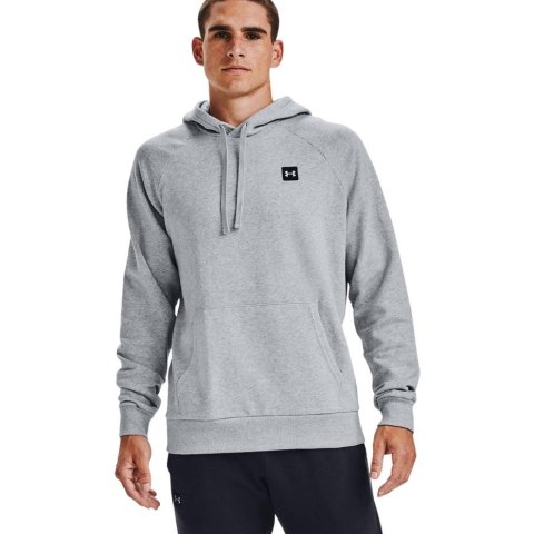 Bluza męska Under Armour Rival Fleece Hoodie szara 1357092 011 Bluza męska Under Armour Rival Fleece Hoodie szara 1357092 011