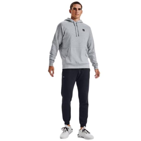 Bluza męska Under Armour Rival Fleece Hoodie szara 1357092 011 Bluza męska Under Armour Rival Fleece Hoodie szara 1357092 011