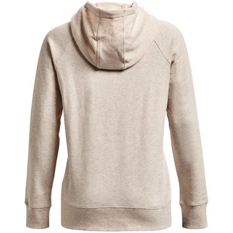 Bluza damska Under Armour Rival Fleece HB Hoodie beżowa 1356317 783 Bluza damska Under Armour Rival Fleece HB Hoodie beżowa 1356317 783