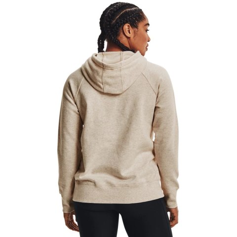 Bluza damska Under Armour Rival Fleece HB Hoodie beżowa 1356317 783 Bluza damska Under Armour Rival Fleece HB Hoodie beżowa 1356317 783