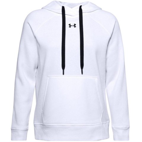Bluza damska Under Armour Rival Fleece HB Hoodie biała 1356317 100 Bluza damska Under Armour Rival Fleece HB Hoodie biała 1356317 100
