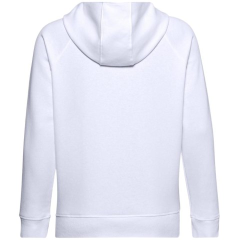 Bluza damska Under Armour Rival Fleece HB Hoodie biała 1356317 100 Bluza damska Under Armour Rival Fleece HB Hoodie biała 1356317 100