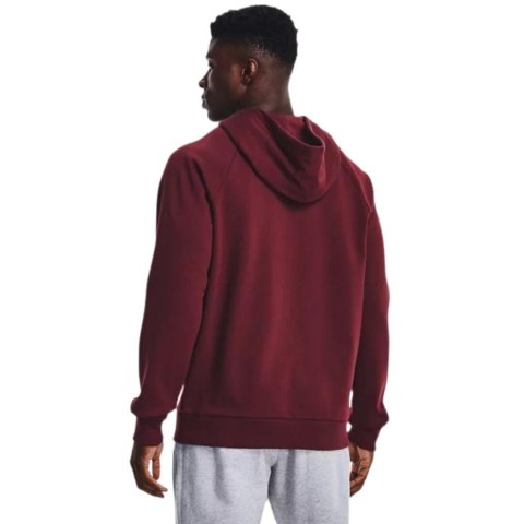 Bluza męska Under Armour Rival Fleece Big Logo HD bordowa 1357093 690 Bluza męska Under Armour Rival Fleece Big Logo HD bordowa 1357093 690