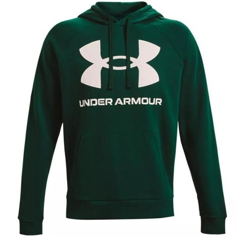 Bluza męska Under Armour Rival Fleece Big Logo HD zielona 1357093 330 Bluza męska Under Armour Rival Fleece Big Logo HD zielona 1357093 330