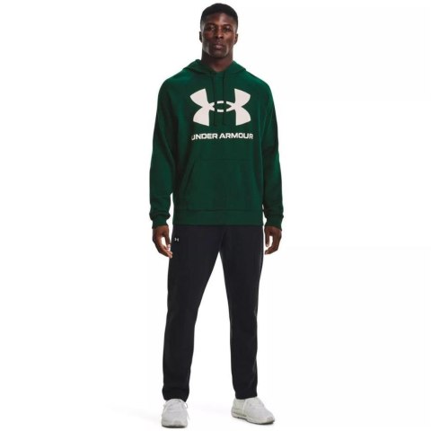 Bluza męska Under Armour Rival Fleece Big Logo HD zielona 1357093 330 Bluza męska Under Armour Rival Fleece Big Logo HD zielona 1357093 330