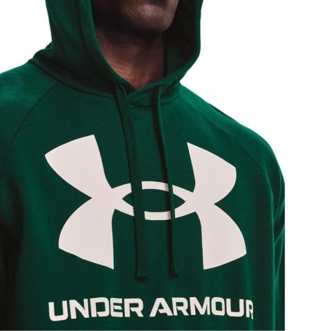 Bluza męska Under Armour Rival Fleece Big Logo HD zielona 1357093 330 Bluza męska Under Armour Rival Fleece Big Logo HD zielona 1357093 330