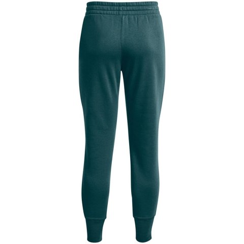 Spodnie damskie Under Armour Rival Fleece Joggers zielone 1356416 716 Spodnie damskie Under Armour Rival Fleece Joggers zielone 1356416 716
