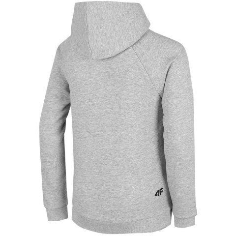 Bluza dla chłopca 4F szary melanż HJZ22 JBLM002 25M Bluza dla chłopca 4F szary melanż HJZ22 JBLM002 25M