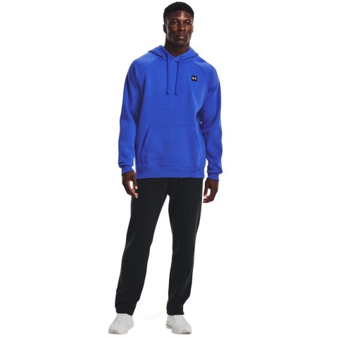 Bluza męska Under Armour Rival Fleece Hoodie niebieska 1357092 486 Bluza męska Under Armour Rival Fleece Hoodie niebieska 1357092 486