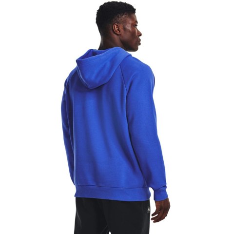 Bluza męska Under Armour Rival Fleece Hoodie niebieska 1357092 486 Bluza męska Under Armour Rival Fleece Hoodie niebieska 1357092 486