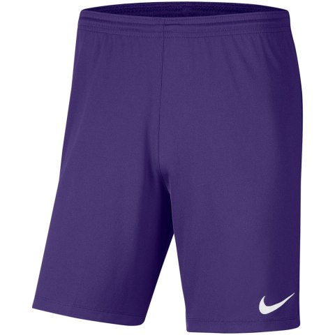 Spodenki dla dzieci Nike Dry Park III NB K fioletowe BV6865 547 Spodenki dla dzieci Nike Dry Park III NB K fioletowe BV6865 547