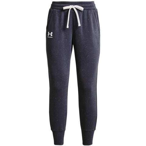 Spodnie damskie Under Armour Rival Fleece Jogger szare 1356416 558 Spodnie damskie Under Armour Rival Fleece Jogger szare 1356416 558
