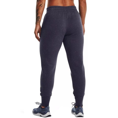 Spodnie damskie Under Armour Rival Fleece Jogger szare 1356416 558 Spodnie damskie Under Armour Rival Fleece Jogger szare 1356416 558
