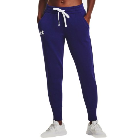 Spodnie damskie Under Armour Rival Fleece granatowe 1356416 468 Spodnie damskie Under Armour Rival Fleece granatowe 1356416 468