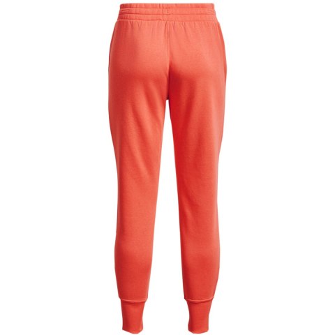 Spodnie damskie Under Armour Rival Fleece pomarańczowe 1356416 877 Spodnie damskie Under Armour Rival Fleece pomarańczowe 1356416 877