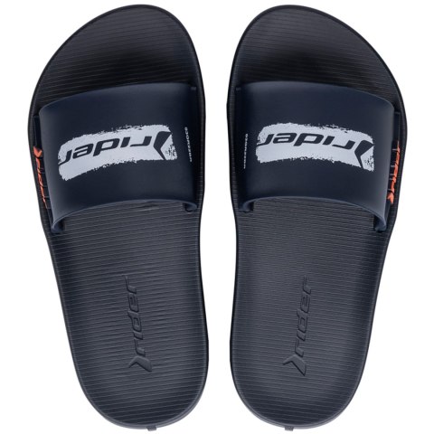 Klapki dla dzieci Rider Speed Slide IN czarno-granatowo-białe 11816-AE754 Klapki dla dzieci Rider Speed Slide IN czarno-granatowo-białe 11816-AE754