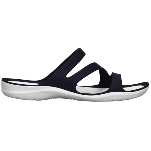 Klapki damskie Crocs Swiftwater Sandal W granatowo-białe 203998 462 Klapki damskie Crocs Swiftwater Sandal W granatowo-białe 203998 462