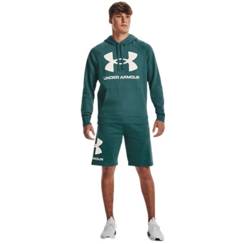 Bluza męska Under Armour Rival Fleece Big Logo HD zielona 1357093 722 Bluza męska Under Armour Rival Fleece Big Logo HD zielona 1357093 722