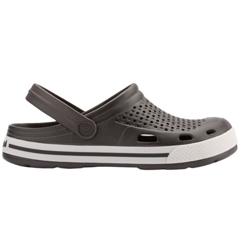 Chodaki damskie Coqui Lindo antracyt 6413-100-2432 Chodaki damskie Coqui Lindo antracyt 6413-100-2432