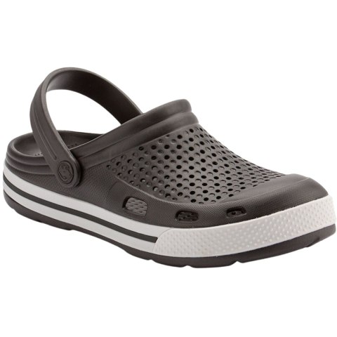 Chodaki damskie Coqui Lindo antracyt 6413-100-2432 Chodaki damskie Coqui Lindo antracyt 6413-100-2432