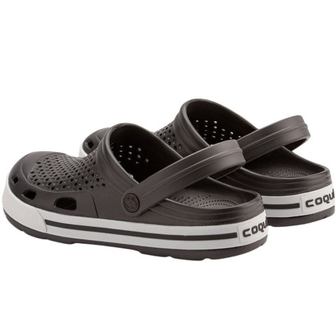 Chodaki damskie Coqui Lindo antracyt 6413-100-2432 Chodaki damskie Coqui Lindo antracyt 6413-100-2432