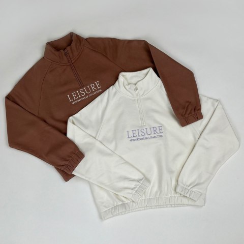Bluza damska 4F F0718 brązowa 4FAW23TSWSF0718 81S Bluza damska 4F F0718 brązowa 4FAW23TSWSF0718 81S