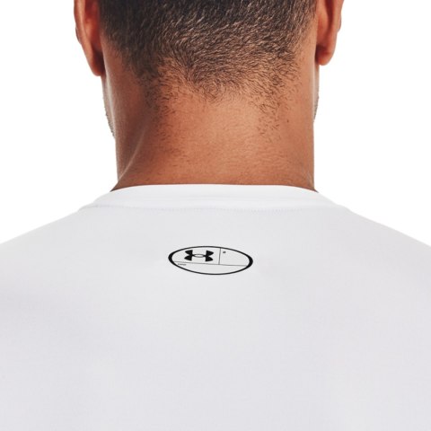 Koszulka męska Under Armour HG Armour Comp LS biała 1361524 100 Koszulka męska Under Armour HG Armour Comp LS biała 1361524 100