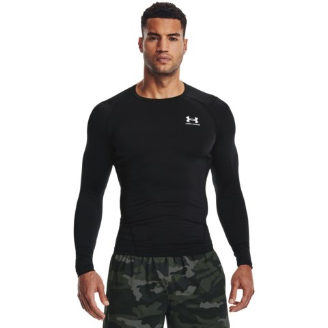 Koszulka męska Under Armour HG Armour Comp LS czarna 1361524 001 Koszulka męska Under Armour HG Armour Comp LS czarna 1361524 001