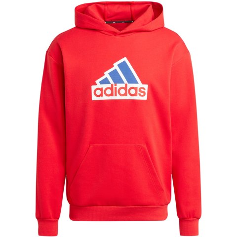 Bluza męska adidas FI BOS HD OLY czerwona IS8338 Bluza męska adidas FI BOS HD OLY czerwona IS8338