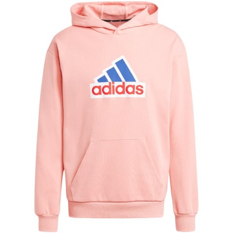 Bluza męska adidas FI BOS HD OLY różowa IS9597 Bluza męska adidas FI BOS HD OLY różowa IS9597