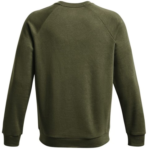 Bluza męska Under Armour Rival Fleece Crew khaki 1379755 390 Bluza męska Under Armour Rival Fleece Crew khaki 1379755 390