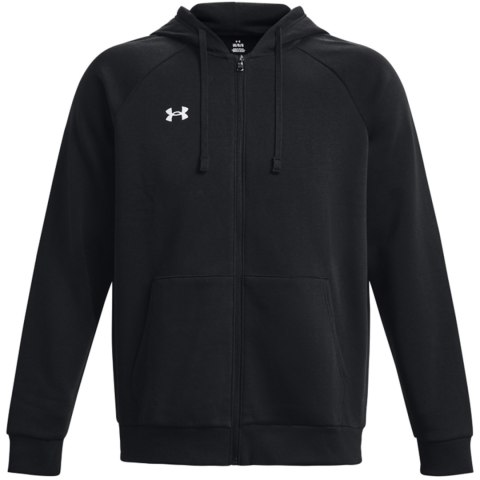 Bluza męska Under Armour Rival Fleece FZ Hoodie czarna 1379767 001 Bluza męska Under Armour Rival Fleece FZ Hoodie czarna 1379767 001