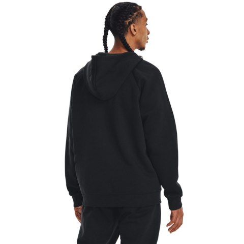Bluza męska Under Armour Rival Fleece FZ Hoodie czarna 1379767 001 Bluza męska Under Armour Rival Fleece FZ Hoodie czarna 1379767 001