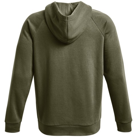 Bluza męska Under Armour Rival Fleece FZ Hoodie khaki 1379767 390 Bluza męska Under Armour Rival Fleece FZ Hoodie khaki 1379767 390