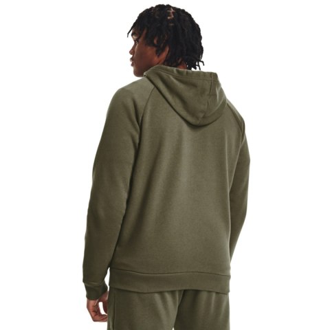Bluza męska Under Armour Rival Fleece FZ Hoodie khaki 1379767 390 Bluza męska Under Armour Rival Fleece FZ Hoodie khaki 1379767 390