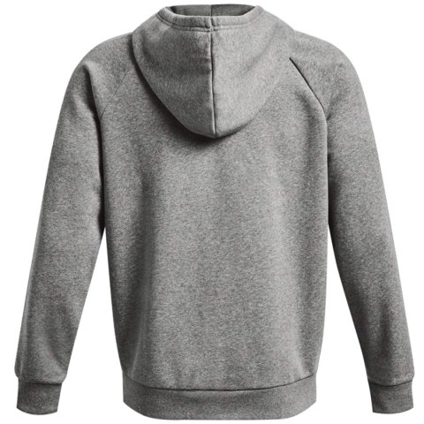 Bluza męska Under Armour Rival Fleece FZ Hoodie szara 1379767 025 Bluza męska Under Armour Rival Fleece FZ Hoodie szara 1379767 025