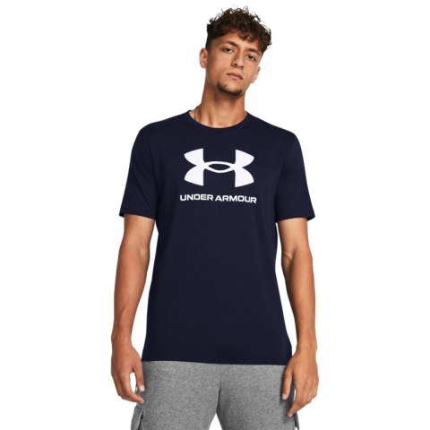 Koszulka męska Under Armour Sportstyle Logo granatowa 1382911 408 Koszulka męska Under Armour Sportstyle Logo granatowa 1382911 408