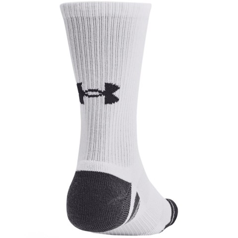 Skarpety Under Armour Performance Tech 3 pary biało-czarne 1379512 100 Skarpety Under Armour Performance Tech 3 pary biało-czarne 1379512 100