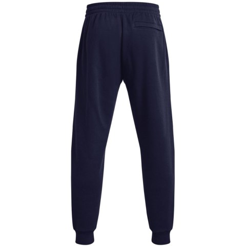 Spodnie męskie Under Armour Rival Fleece Joggers granatowe 1379774 410 Spodnie męskie Under Armour Rival Fleece Joggers granatowe 1379774 410