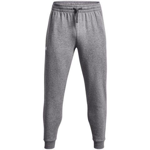 Spodnie męskie Under Armour Rival Fleece Joggers szare 1379774 025 Spodnie męskie Under Armour Rival Fleece Joggers szare 1379774 025