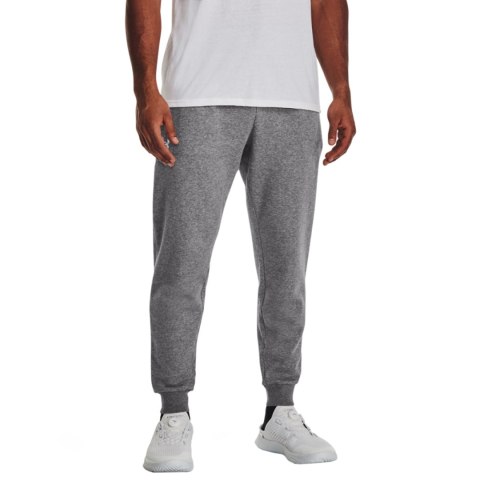 Spodnie męskie Under Armour Rival Fleece Joggers szare 1379774 025 Spodnie męskie Under Armour Rival Fleece Joggers szare 1379774 025