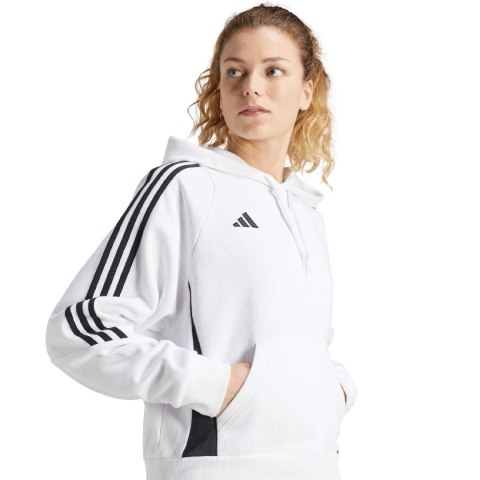 Bluza damska adidas Tiro 24 Hooded biała IR7508